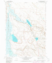 Krumbo Reservoir Oregon Historical topographic map, 1:24000 scale, 7.5 X 7.5 Minute, Year 1967