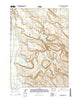 Krumbo Reservoir Oregon Current topographic map, 1:24000 scale, 7.5 X 7.5 Minute, Year 2014