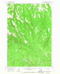 La Grande Reservoir Oregon Historical topographic map, 1:24000 scale, 7.5 X 7.5 Minute, Year 1965