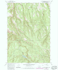 La Grande Reservoir Oregon Historical topographic map, 1:24000 scale, 7.5 X 7.5 Minute, Year 1965