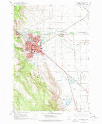 La Grande SE Oregon Historical topographic map, 1:24000 scale, 7.5 X 7.5 Minute, Year 1963
