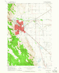 La Grande SE Oregon Historical topographic map, 1:24000 scale, 7.5 X 7.5 Minute, Year 1963