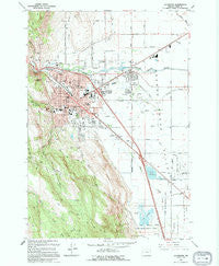 La Grande Oregon Historical topographic map, 1:24000 scale, 7.5 X 7.5 Minute, Year 1994