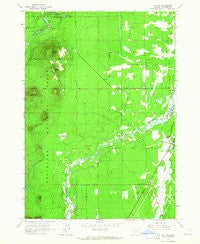 La Pine Oregon Historical topographic map, 1:24000 scale, 7.5 X 7.5 Minute, Year 1963