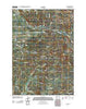 Lacomb Oregon Historical topographic map, 1:24000 scale, 7.5 X 7.5 Minute, Year 2011