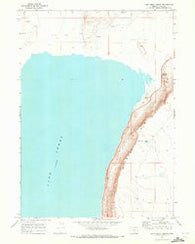 Lake Abert North Oregon Historical topographic map, 1:24000 scale, 7.5 X 7.5 Minute, Year 1968