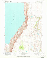 Lake Abert South Oregon Historical topographic map, 1:24000 scale, 7.5 X 7.5 Minute, Year 1968