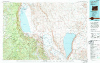 Lake Abert Oregon Historical topographic map, 1:100000 scale, 30 X 60 Minute, Year 1974