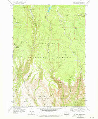 Lake Penland Oregon Historical topographic map, 1:24000 scale, 7.5 X 7.5 Minute, Year 1969
