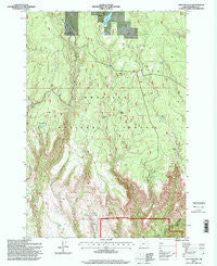 Lake Penland Oregon Historical topographic map, 1:24000 scale, 7.5 X 7.5 Minute, Year 1995