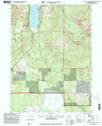 Lake of The Woods South Oregon Historical topographic map, 1:24000 scale, 7.5 X 7.5 Minute, Year 1998