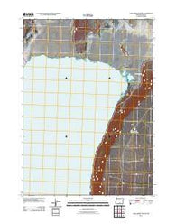 Lake Abert North Oregon Historical topographic map, 1:24000 scale, 7.5 X 7.5 Minute, Year 2011