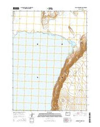 Lake Abert North Oregon Current topographic map, 1:24000 scale, 7.5 X 7.5 Minute, Year 2014