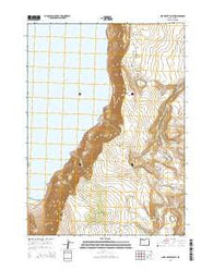 Lake Abert South Oregon Current topographic map, 1:24000 scale, 7.5 X 7.5 Minute, Year 2014