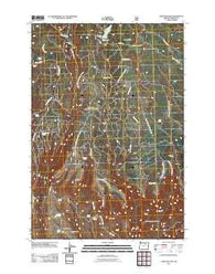 Lake Penland Oregon Historical topographic map, 1:24000 scale, 7.5 X 7.5 Minute, Year 2011