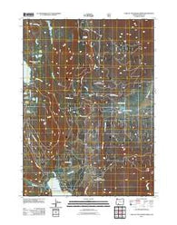 Lake of the Woods North Oregon Historical topographic map, 1:24000 scale, 7.5 X 7.5 Minute, Year 2011