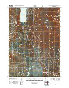 Lake of the Woods South Oregon Historical topographic map, 1:24000 scale, 7.5 X 7.5 Minute, Year 2011