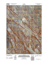 Lake on the Trail Oregon Historical topographic map, 1:24000 scale, 7.5 X 7.5 Minute, Year 2011