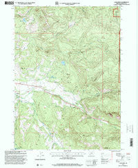 Lakecreek Oregon Historical topographic map, 1:24000 scale, 7.5 X 7.5 Minute, Year 1997