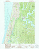 Lakeside Oregon Historical topographic map, 1:24000 scale, 7.5 X 7.5 Minute, Year 1985