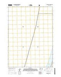 Lakeside OE W Oregon Current topographic map, 1:24000 scale, 7.5 X 7.5 Minute, Year 2014
