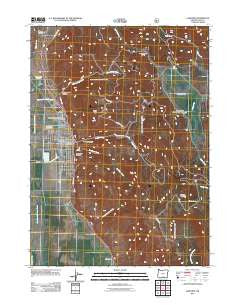 Lakeview Oregon Historical topographic map, 1:24000 scale, 7.5 X 7.5 Minute, Year 2011