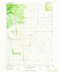 Lakeview NW Oregon Historical topographic map, 1:24000 scale, 7.5 X 7.5 Minute, Year 1964