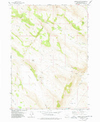 Lambing Canyon Oregon Historical topographic map, 1:24000 scale, 7.5 X 7.5 Minute, Year 1977