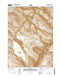 Lambing Canyon Oregon Current topographic map, 1:24000 scale, 7.5 X 7.5 Minute, Year 2014