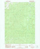 Lane Mountain Oregon Historical topographic map, 1:24000 scale, 7.5 X 7.5 Minute, Year 1987