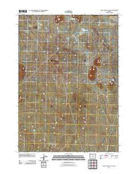 Last Chance Lake Oregon Historical topographic map, 1:24000 scale, 7.5 X 7.5 Minute, Year 2011