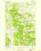 Laurelwood Oregon Historical topographic map, 1:24000 scale, 7.5 X 7.5 Minute, Year 1956