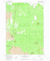 Lava Butte Oregon Historical topographic map, 1:24000 scale, 7.5 X 7.5 Minute, Year 1963
