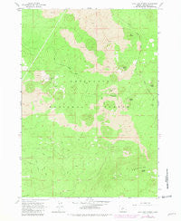 Lava Cast Forest Oregon Historical topographic map, 1:24000 scale, 7.5 X 7.5 Minute, Year 1963