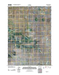 Lawen Oregon Historical topographic map, 1:24000 scale, 7.5 X 7.5 Minute, Year 2011