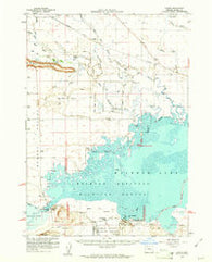 Lawen Oregon Historical topographic map, 1:62500 scale, 15 X 15 Minute, Year 1959