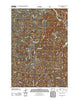 Lawhead Creek Oregon Historical topographic map, 1:24000 scale, 7.5 X 7.5 Minute, Year 2011