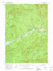 Leaburg Oregon Historical topographic map, 1:62500 scale, 15 X 15 Minute, Year 1951
