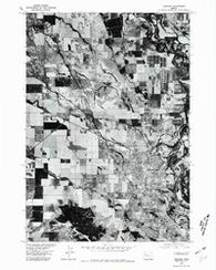Lebanon Oregon Historical topographic map, 1:24000 scale, 7.5 X 7.5 Minute, Year 1976