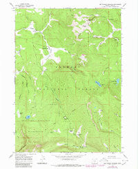 Lee Thomas Crossing Oregon Historical topographic map, 1:24000 scale, 7.5 X 7.5 Minute, Year 1966