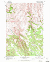 Lefevre Prairie Oregon Historical topographic map, 1:24000 scale, 7.5 X 7.5 Minute, Year 1969