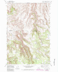Lefevre Prairie Oregon Historical topographic map, 1:24000 scale, 7.5 X 7.5 Minute, Year 1969