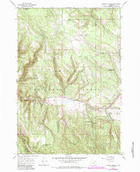 Lehman Springs Oregon Historical topographic map, 1:24000 scale, 7.5 X 7.5 Minute, Year 1967