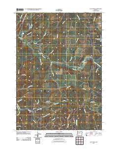 Letz Creek Oregon Historical topographic map, 1:24000 scale, 7.5 X 7.5 Minute, Year 2011