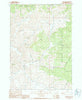 Lewis Creek Oregon Historical topographic map, 1:24000 scale, 7.5 X 7.5 Minute, Year 1990