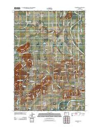 Lewisburg Oregon Historical topographic map, 1:24000 scale, 7.5 X 7.5 Minute, Year 2011