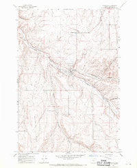 Lexington Oregon Historical topographic map, 1:24000 scale, 7.5 X 7.5 Minute, Year 1968