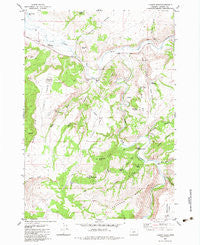 Liggett Table Oregon Historical topographic map, 1:24000 scale, 7.5 X 7.5 Minute, Year 1982