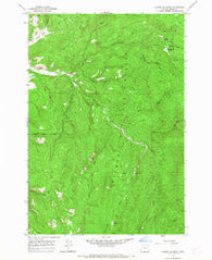 Limber Jim Creek Oregon Historical topographic map, 1:24000 scale, 7.5 X 7.5 Minute, Year 1965