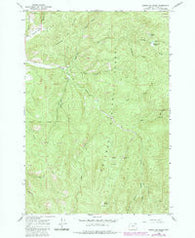 Limber Jim Creek Oregon Historical topographic map, 1:24000 scale, 7.5 X 7.5 Minute, Year 1965